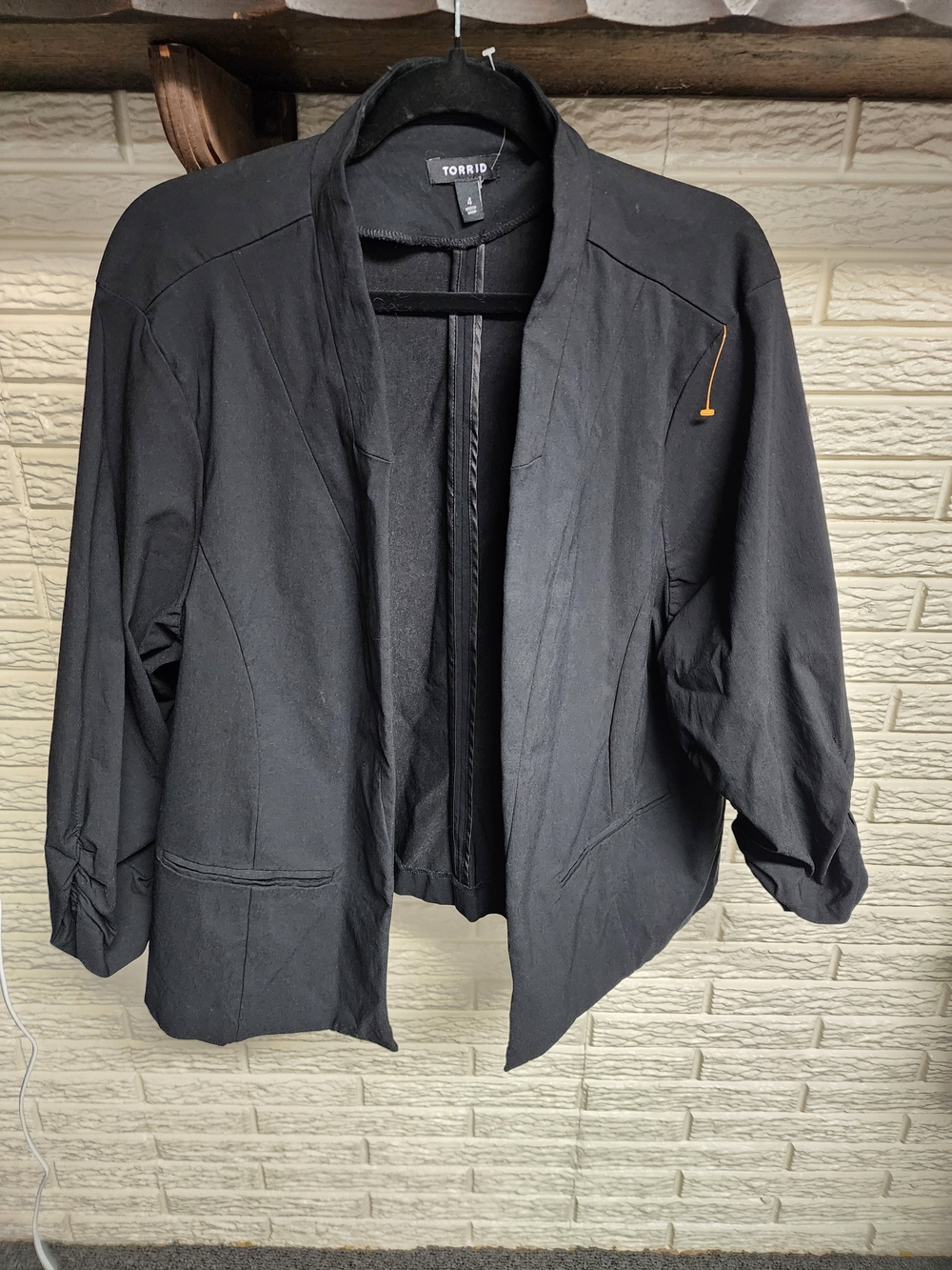 torrid Black Open-Front Blazer Jacket